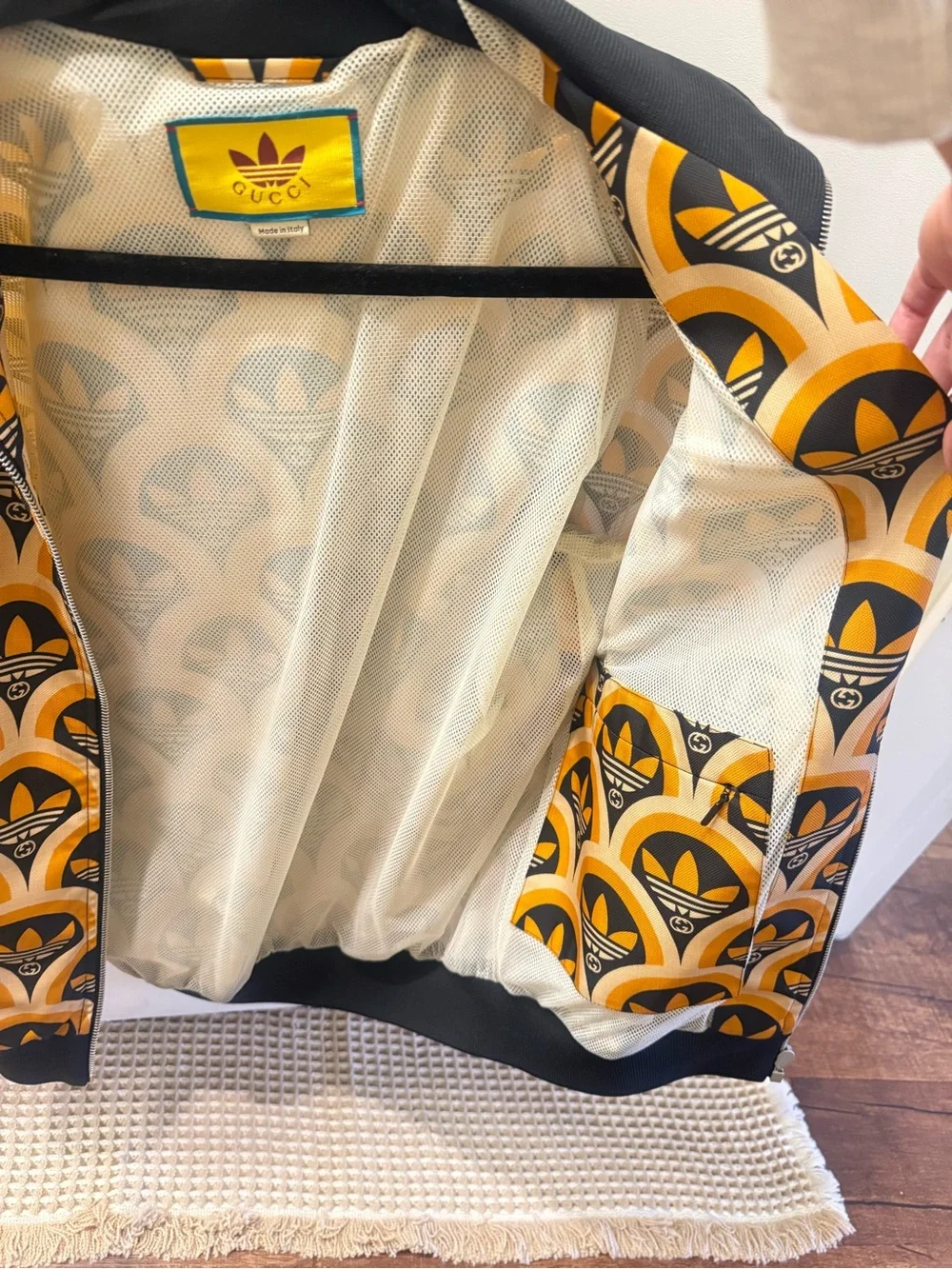 Gucci x Adidas Trefoil Logo Track Jacket